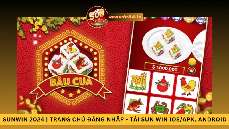 Bầu cua online tại web Sunwin